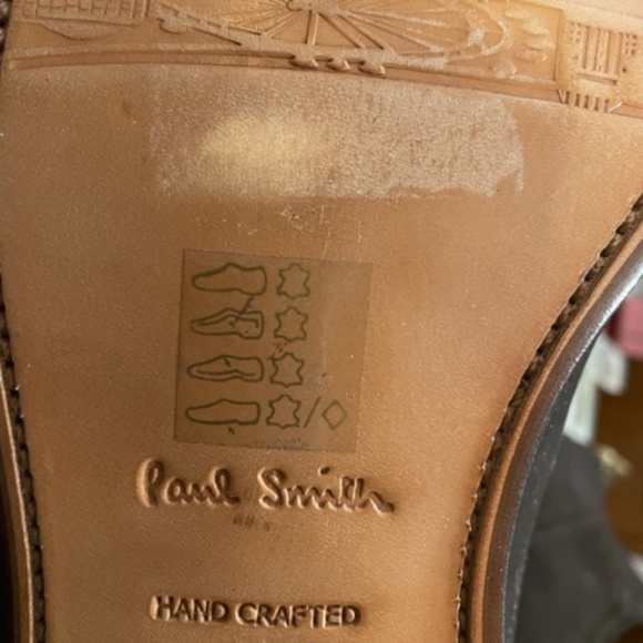 PAUL SMITH LONDON BROWN SUEDE SLIP ON SHOES. - Picture 10 of 10